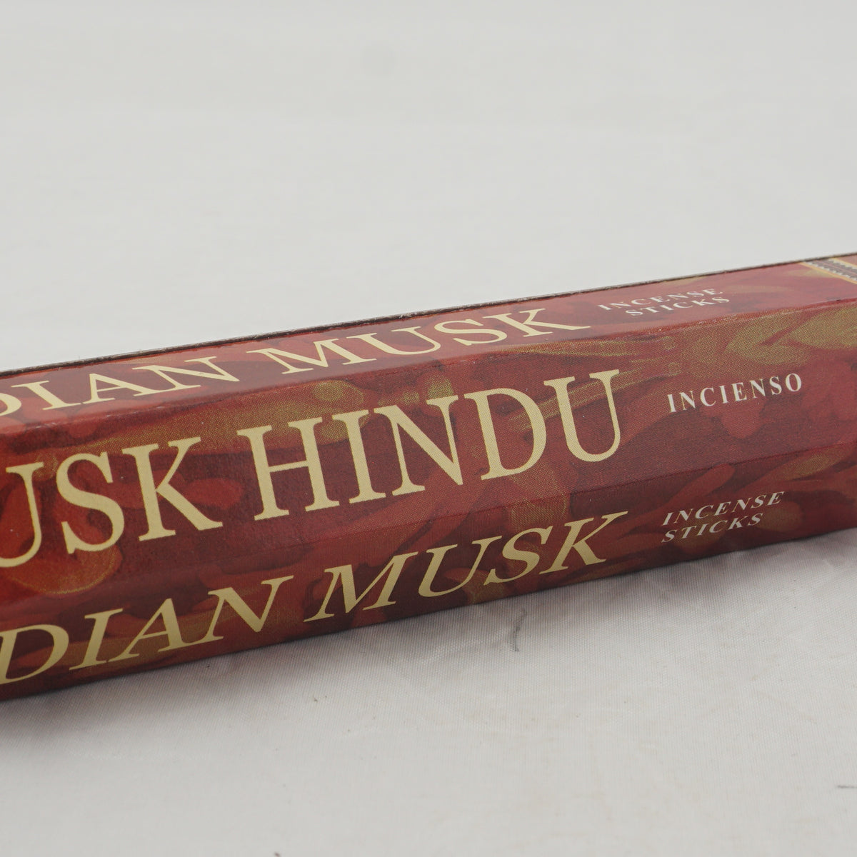 HEM Indian Musk Räucherstäbchen – Packung in der Nahansicht