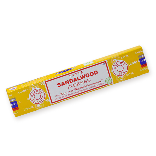 Satya Sandelwood Räucherstäbchen – Einzelpackung