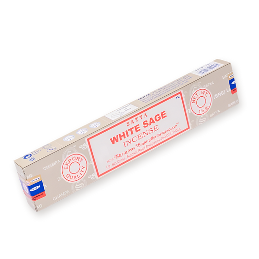 Satya Weißer Salbei Räucherstäbchen – Einzelpackung