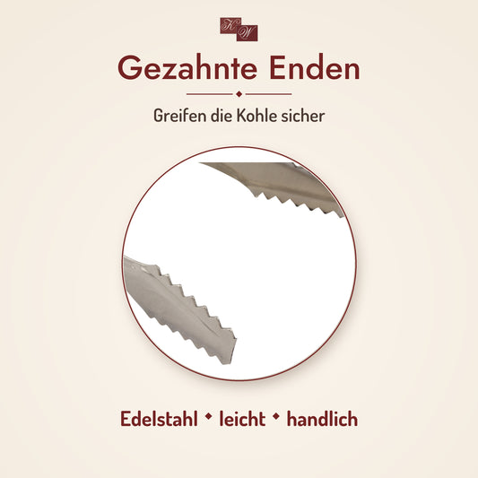 Räucherzange 13 cm – Nahaufnahme