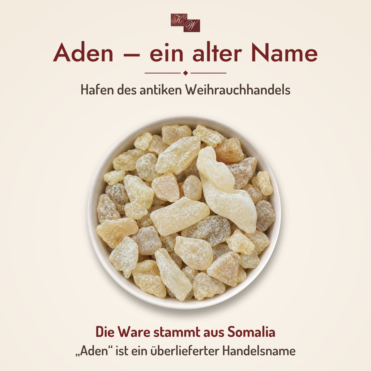 Weihrauch Aden 1. Wahl – Hinweis