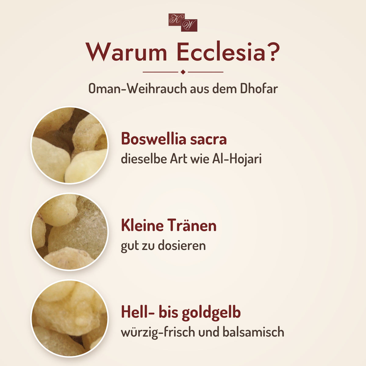 Weihrauch Oman Ecclesia – warum diese Sorte