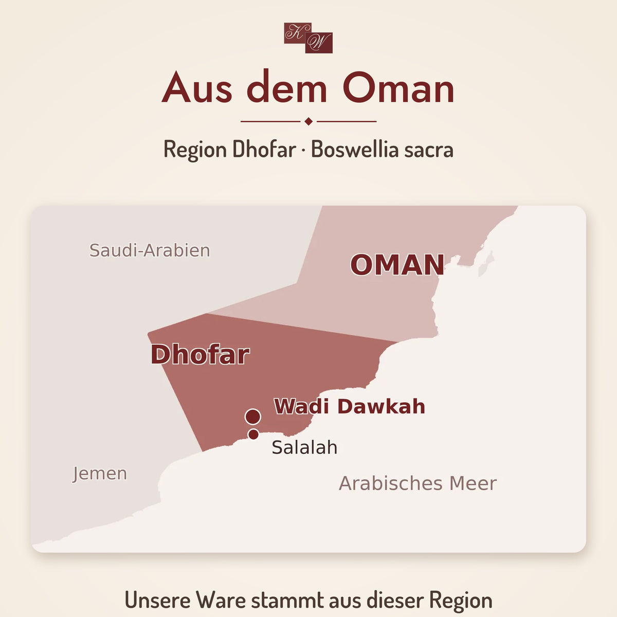 Weihrauch Oman Ecclesia – Herkunft