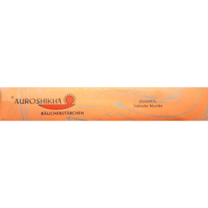 Auroshikha Guggul Räucherstäbchen – 100 % naturreiner Guggul-Duft für Harmonie & Entspannung (10g)