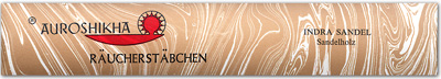 Räucherstäbchen Auroshikha Indra Sandel