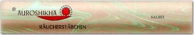 Räucherstäbchen Auroshikha Salbei