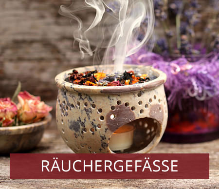 Räuchergefässe, Räucherschalen und Räucherfässer