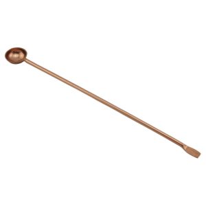 Räucherlöffel aus Messing, verkupfert – 17 cm – Zum Dosieren & Verteilen von Räucherwerk auf Kohle oder Stövchen