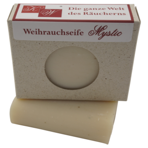 Handgemachte Weihrauchseife „Mystic“ – Aus echtem Weihrauchharz – Babassu- & Jojobaöl – 100% vegan & palmölfrei – 100 g – Bild 3