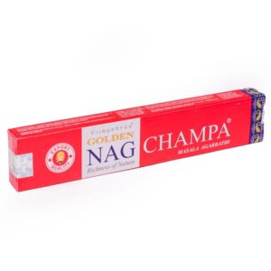 Golden Nag Champa Agarbathi Räucherstäbchen – Der Duft des Glücks & spirituellen Wohlbefindens