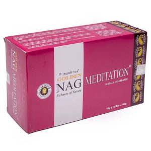 Golden Nag Meditation Räucherstäbchen – 100 % naturreiner Sandelholz-Duft für Meditation & Entspannung – Bild 2