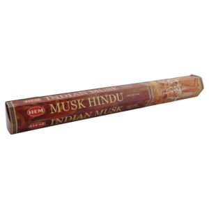HEM Indian Musk Räucherstäbchen – 100 % naturreiner, erdiger Moschus-Duft für sinnliche Atmosphäre