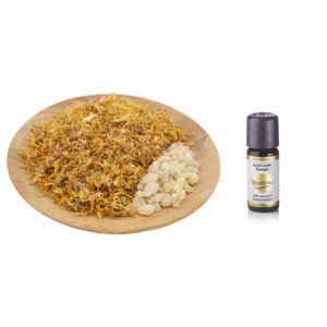 Duftöl und Räucher-Set, Licht-Liebe-Energie, liebevoll und tief entspannend, 10 ml/20 g – Bild 1