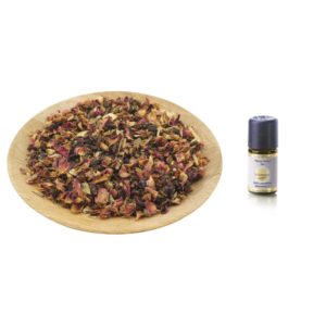 Duftöl & Räucher-Set Ylang Ylang – Sinnlich, anregend & exotisch – Mit Kräutermischung Zauber des Orients