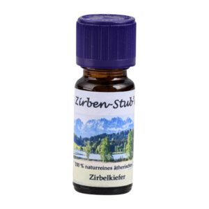 Zirben Stub’n – 100 % naturreines ätherisches Zirbenöl – Beruhigend & entspannend – Ideal für Schlafräume & Duftlampen (10 ml)